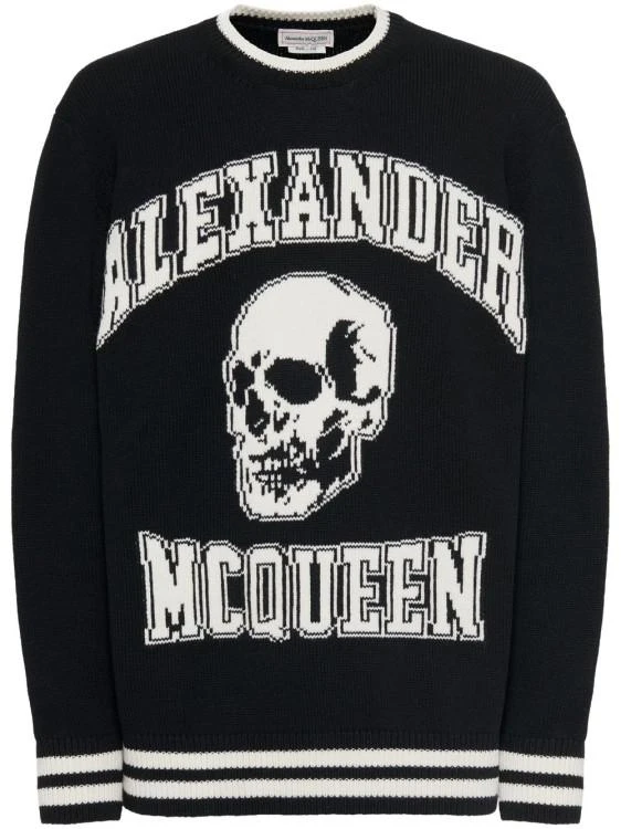 商品Alexander McQueen|Crew Neck Pullover,价格¥7076,第1张图片