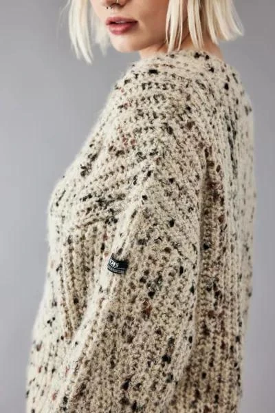 商品BDG|BDG Speckled Knit Crew Sweater,价格¥597,第1张图片