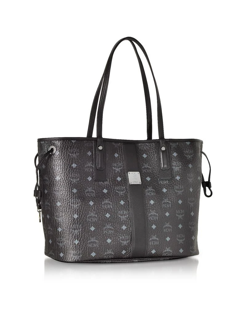 商品MCM|黑色 Shopper Project Visetos米色中号双面手提包,价格¥3765,第4张图片详细描述