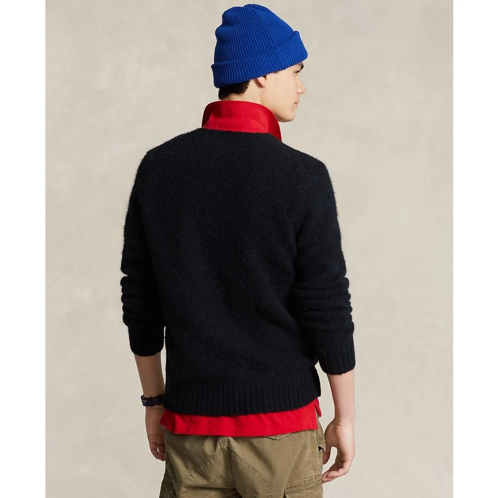 商品Ralph Lauren|Men's Fuzzy Wool-Blend Sweater,价格¥1104,第2张图片详细描述