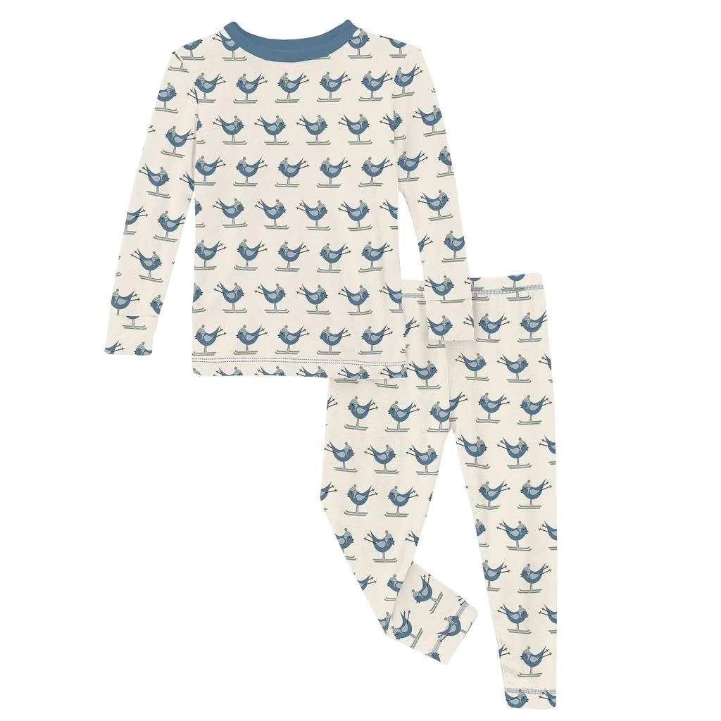 商品KicKee Pants|Long Sleeve Pajama Set (Big Kids),价格¥96,第1张图片