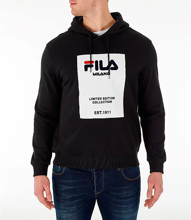 商品Fila|Men's Fila Milano FW Hoodie,价格¥224,第3张图片详细描述