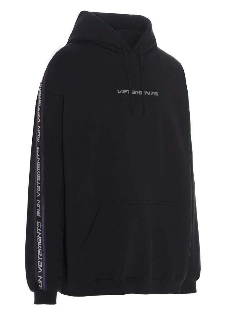 商品Vetements|Vetements Logo Detailed Drawstring Hoodie,价格¥2651,第3张图片详细描述