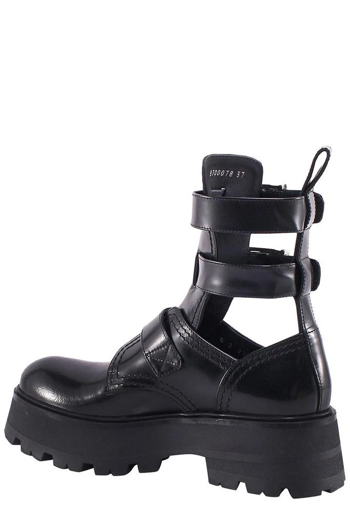 商品Alexander McQueen|Alexander McQueen Rave Buckle Boots,价格¥4368,第3张图片详细描述