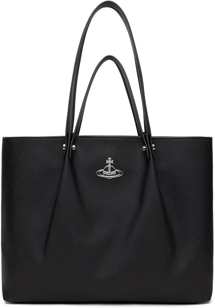 商品Vivienne Westwood|Black Tina Tote,价格¥5702,第1张图片