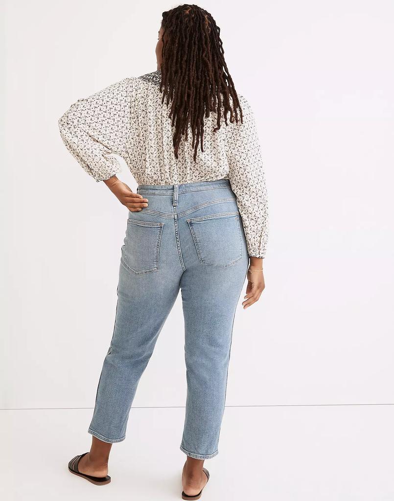 商品Madewell|Petite Curvy Stovepipe Jeans in Euclid Wash,价格¥599,第5张图片详细描述