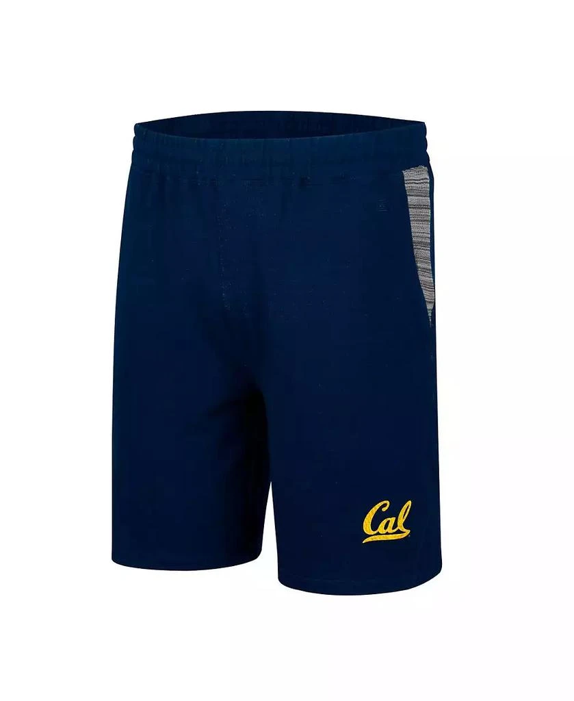 商品Colosseum|Men's Navy Cal Bears Wild Party Tri-Blend Shorts,价格¥225,第3张图片详细描述