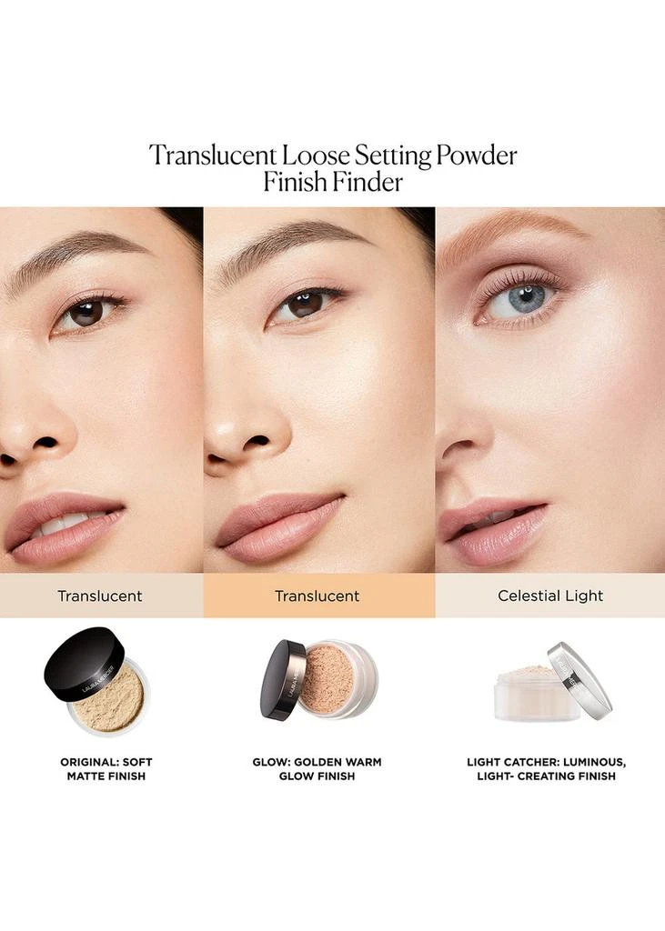 商品Laura Mercier|Translucent Loose Setting Powder Light Catcher,价格¥413,第5张图片详细描述