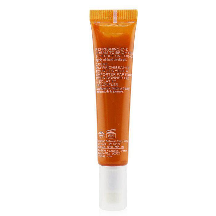 商品Origins|悦木之源  咖啡因焕亮眼霜 GinZing Refreshing Eye Cream To Brighten & Depuff On-The-Go 10ml/0.34oz,价格¥237,第5张图片详细描述