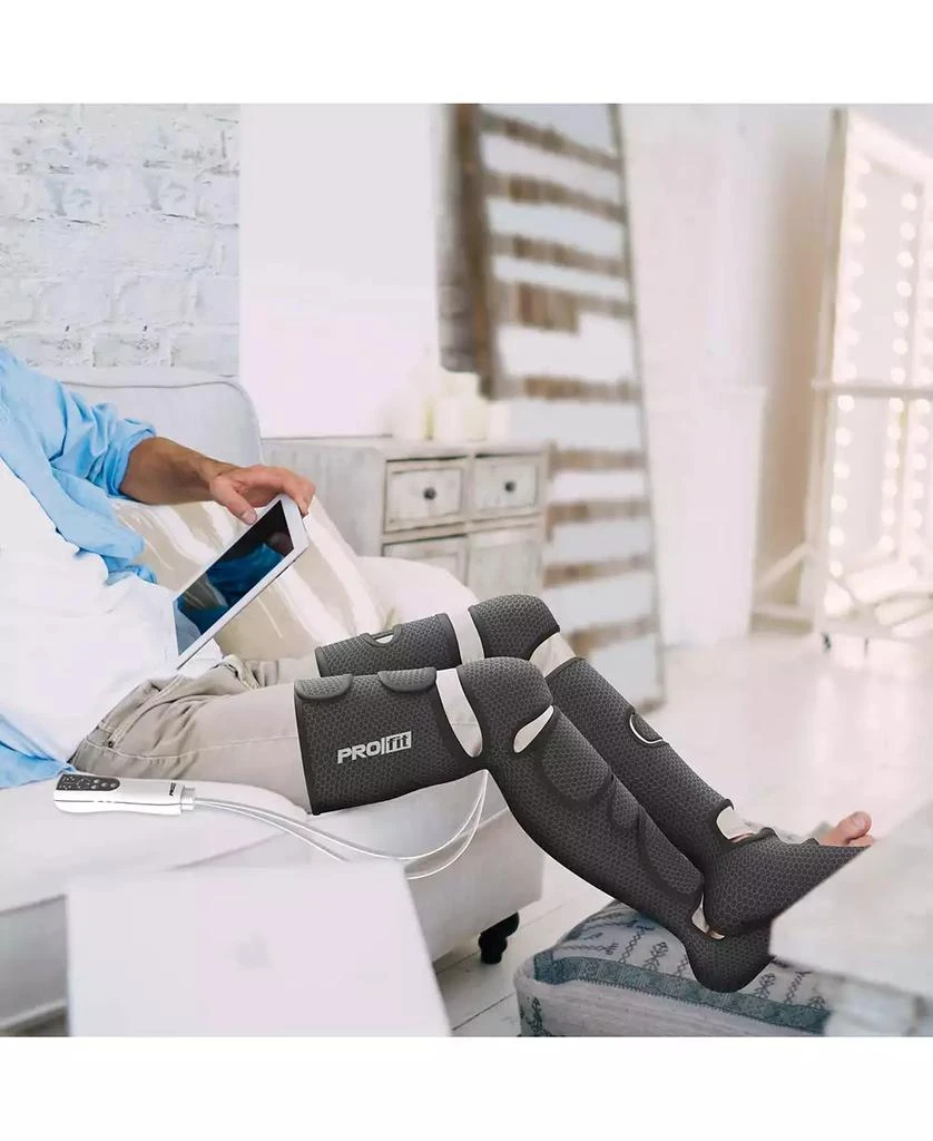 商品Tzumi|PROfit Leg Compression Foot Massager with Multiple Massage, Intensity, and Heat Levels,价格¥1346,第5张图片详�细描述