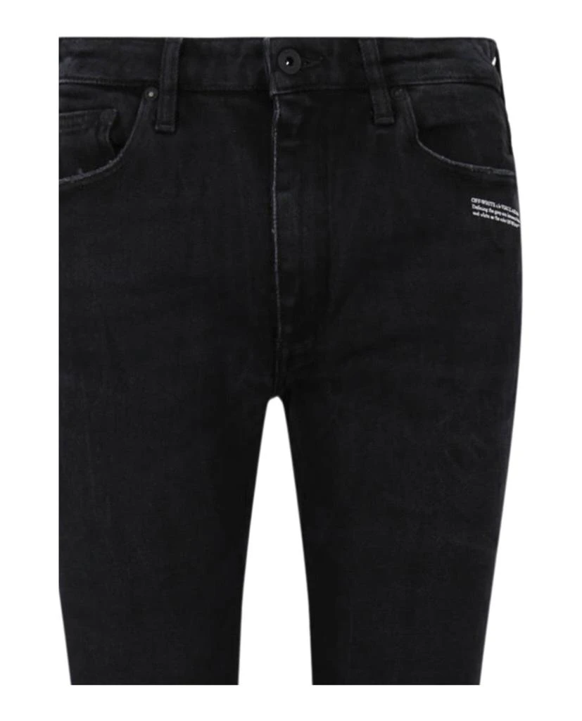商品Off-White|Denim Skinny Fit Jeans,价格¥1757,第3张图片详细描述