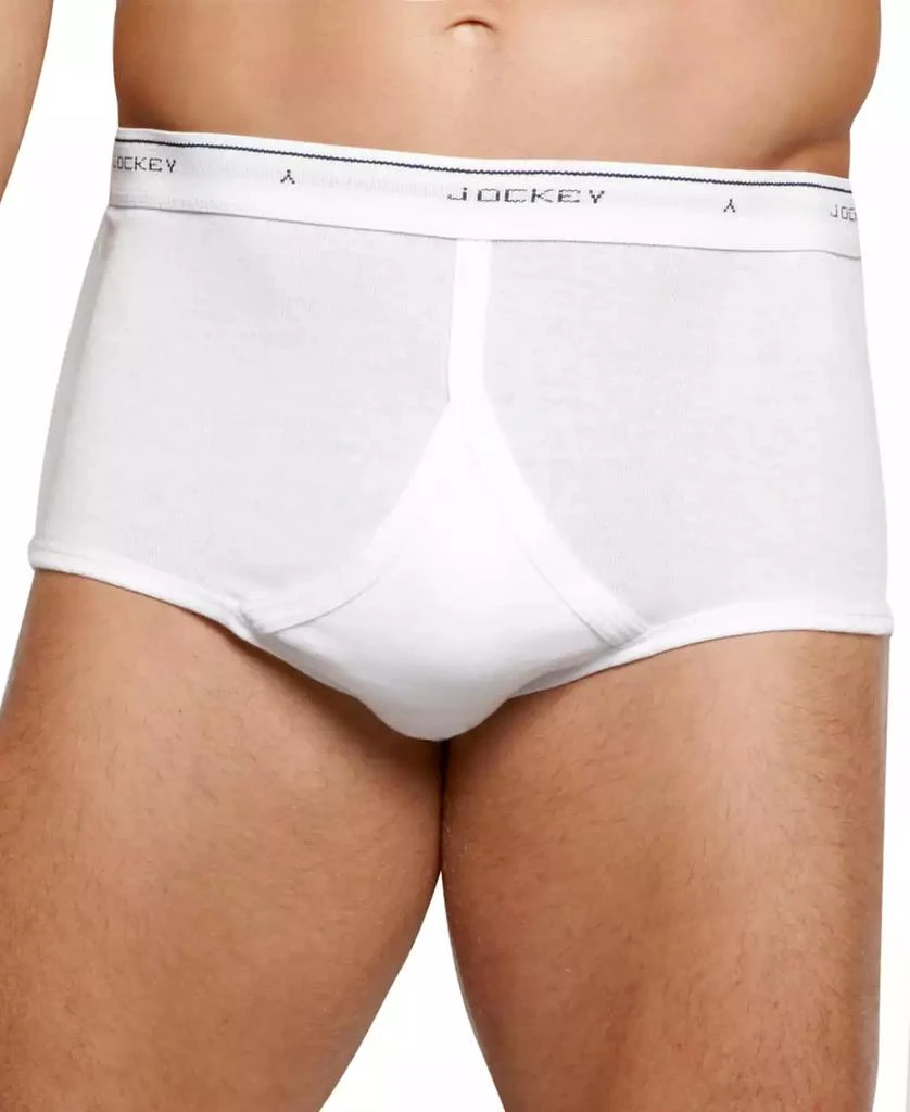 商品Jockey|Men's Classic Collection Full-Rise Briefs 4-Pack Underwear,价格¥142,第4张图片详细描述