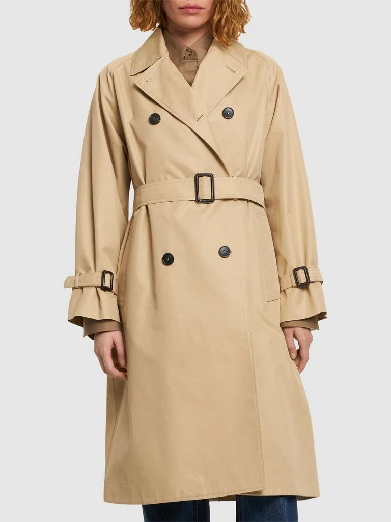 商品Weekend Max Mara|Canasta Cotton Blend Trench Coat,价格¥3136,第2张图片详细描述