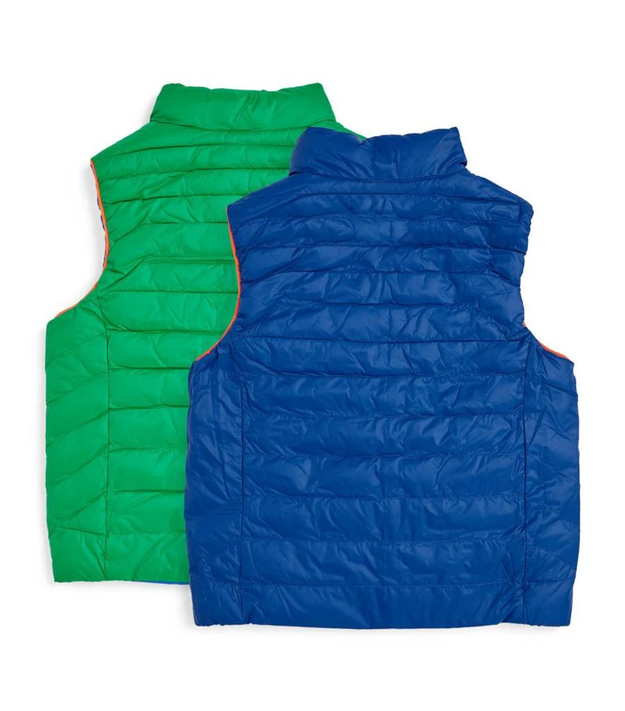 商品Ralph Lauren|Reversible Puffer Gilet (2-7 Years),价格¥823,第2张图片详细描述
