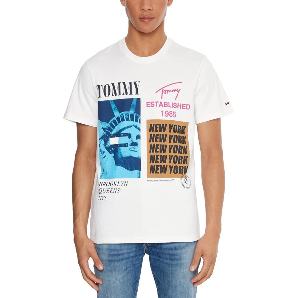 商品Tommy Hilfiger|Men's New York City Photo Short Sleeve T-shirt,价格¥114,第1张图片