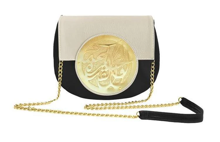 商品Dareen Hakim Collection|Le Icon Le Genoa 黑灰色金标（ Wisdom and Strength）,价格¥2468,第1张图片