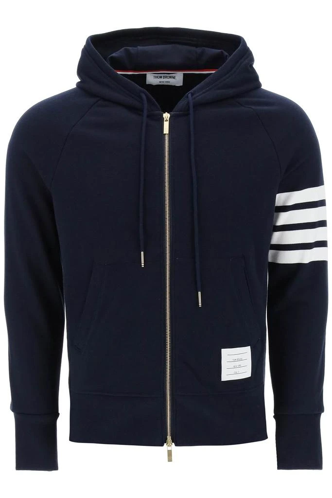 商品Thom Browne|Thom browne 4-bar zip-up hoodie,价格¥5754,第1张图片