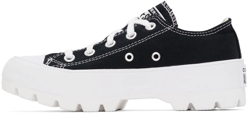 商品Converse|Black Lugged Chuck Taylor All Star Low Sneakers,价格¥228,第3张图片详细描述