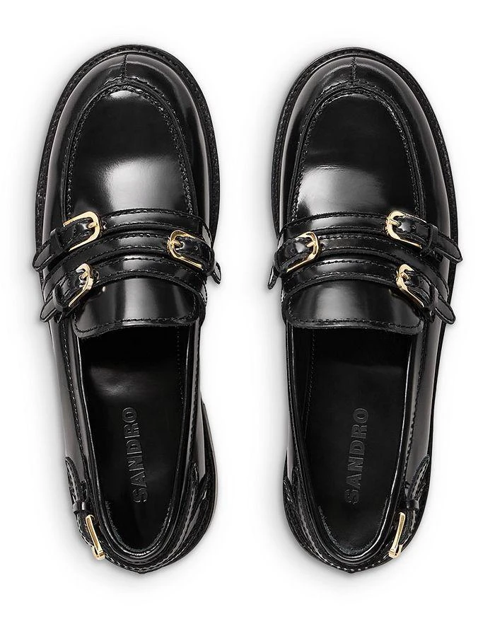 商品Sandro|Women's H24 HILL Loafer Flats,价格¥3751,第2张图片详细描述