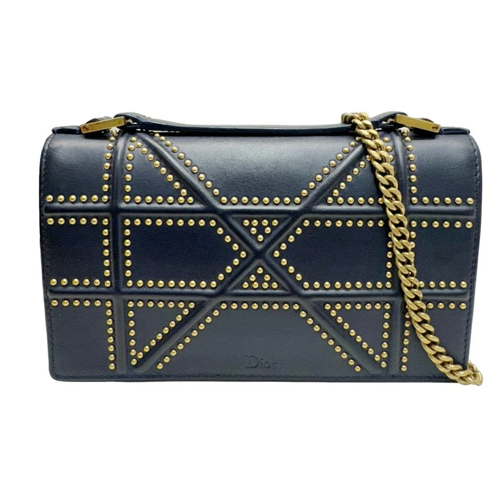 商品[二手商品] Dior|Dior Diorama  Leather Shoulder Bag (Pre-Owned),价格¥16285,第2张图片详细描述