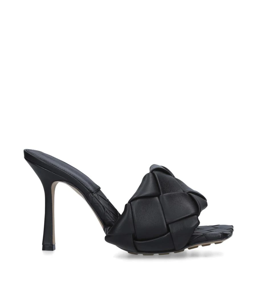 商品Bottega Veneta|Leather Lido Sandals 90,价格¥11867,第4张图片详细描述