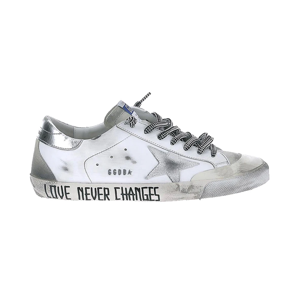 商品Golden Goose|GOLDEN GOOSE DELUXE BRAND 白色男士运动鞋 GMF00175-F001947-10273,价格¥2318,第1张图片