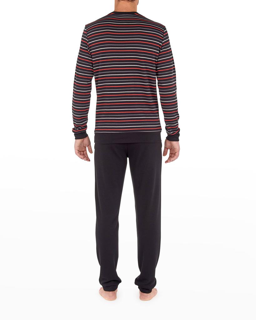 Men's Toronto Long Pajama Set商品第2张图片规格展示