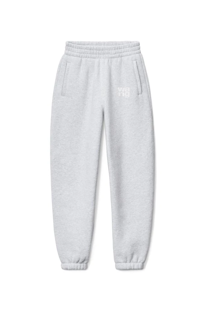 商品Alexander Wang|PUFF LOGO SWEATPANT IN STRUCTURED TERRY,价格¥2228,第1张图片