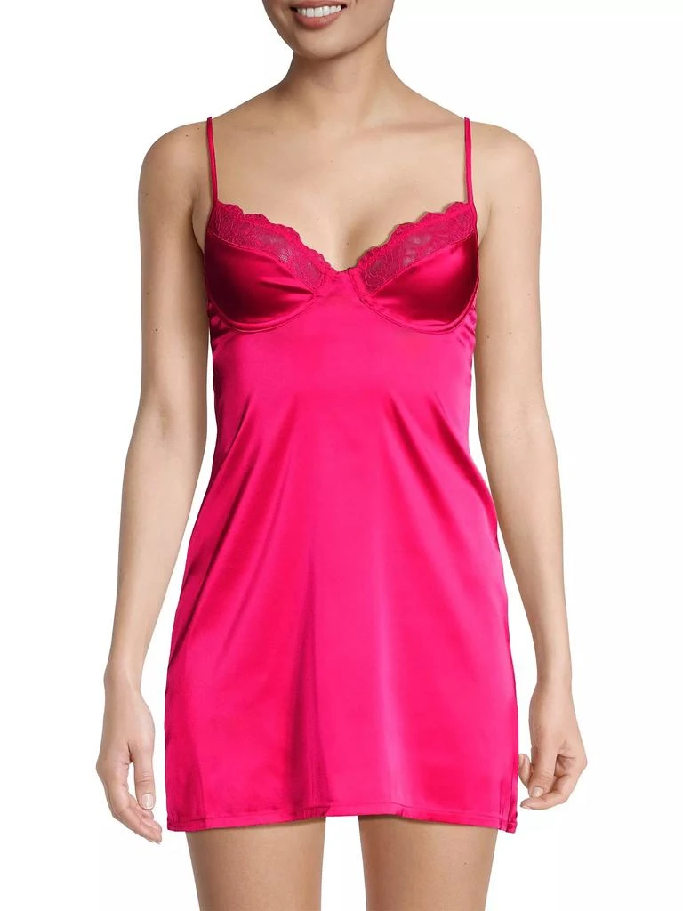 商品Kat the Label|Sienna Satin Cut-Out Minidress,价格¥270,第3张图片详细描述