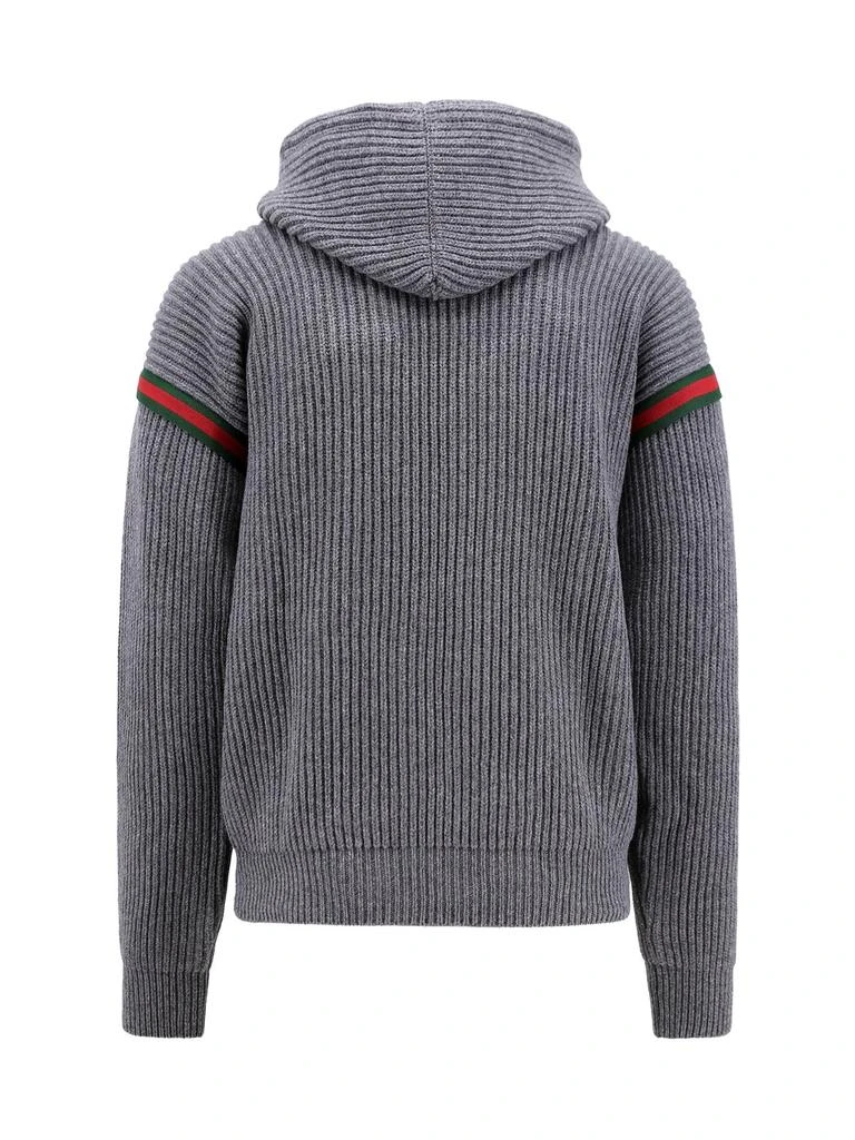 商品Gucci|Gucci Zip-Up Hooded Jacket,价格¥14546,第2张图片详细描述