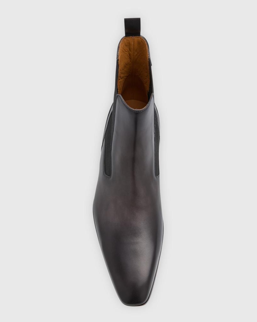 商品Magnanni|Men's Caden Leather Chelsea Boots,价格¥4122,第5张图片详细描述