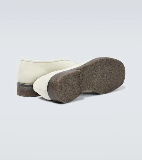 Piped suede loafers 商品