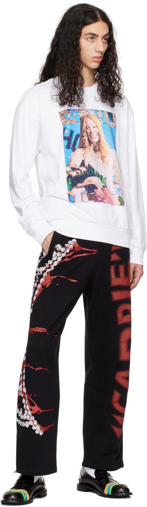 商品JW Anderson|White Print Sweatshirt,价格¥2300,第6张图片详细描述