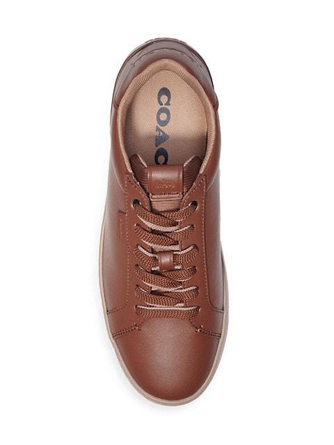 商品Coach|Lowline Lowline Leather Low-Top Sneakers,价格¥1153,第7张图片详细描述