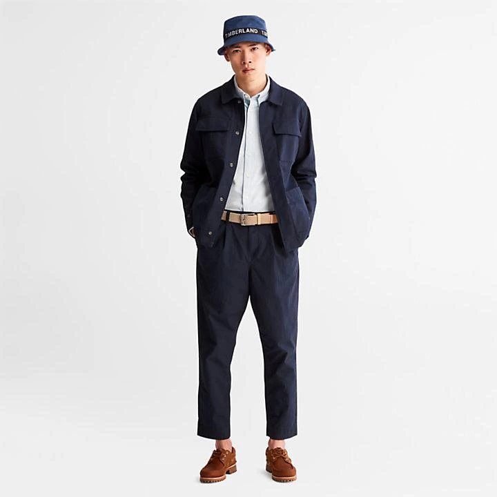 商品Timberland|Pleasant River Long-sleeved Oxford Shirt for Men in Light Blue,价格¥642,第3张图片详细描述