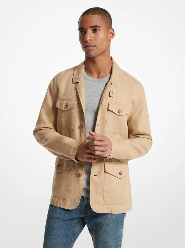 商品Michael Kors|Linen Field Jacket,价格¥1493,第1张图片