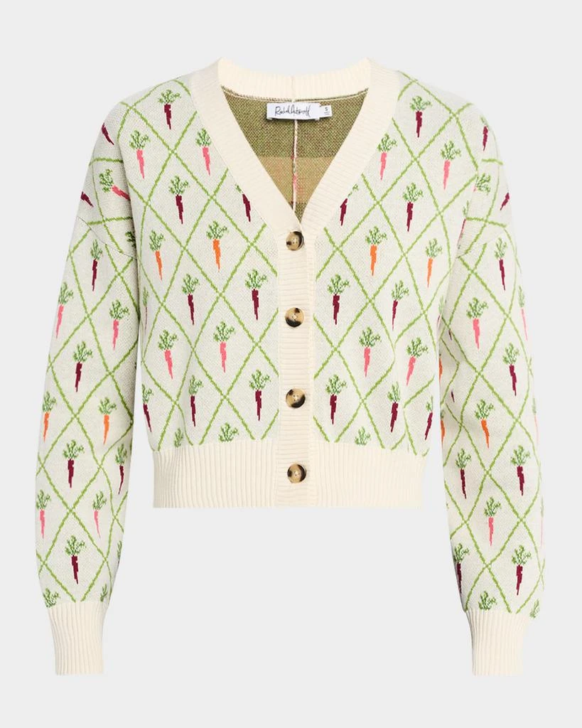 商品Rachel Antonoff|Ana Printed Cardigan,价格¥2421,第1张图片
