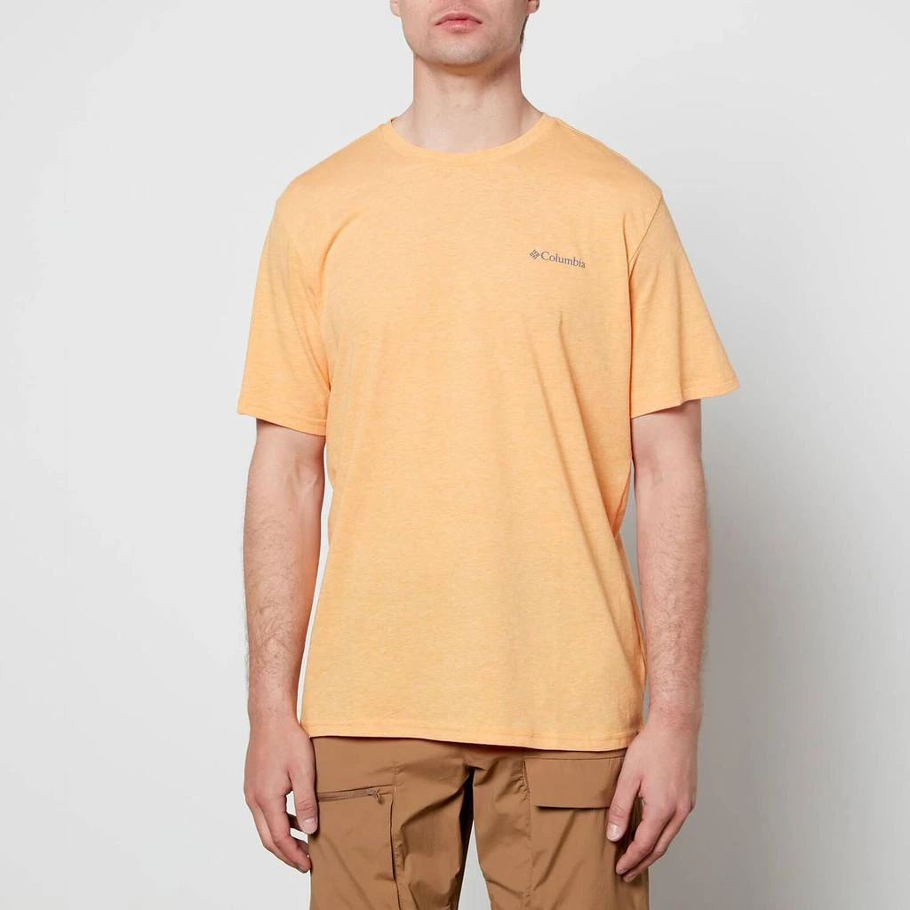 商品Columbia|Columbia Men's High Dune Graphic T-Shirt Ii - Mango Heather/True,价格¥48,第1张图片