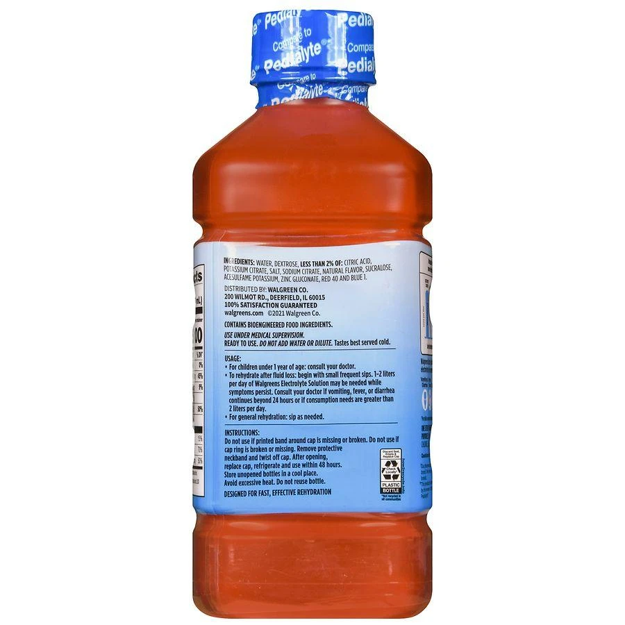 商品Walgreens|Electrolyte Solution Strawberry,价格¥44,第4张图片详细描述