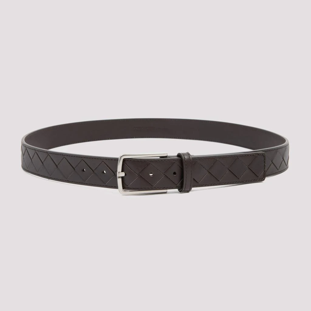 商品Bottega Veneta|Bottega Veneta Intrecciato Belt,价格¥4402,第1张图片