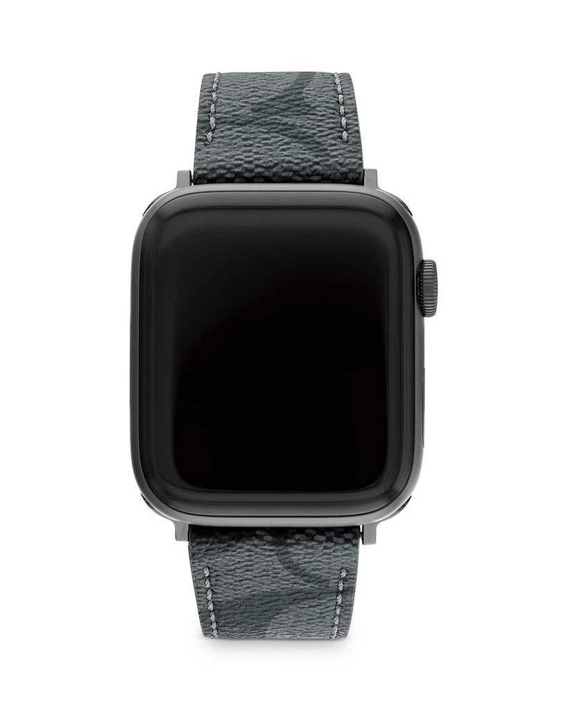 商品Coach|Apple Watch© Signature Canvas Strap, 42mm & 44mm,价格¥702,第1张图片