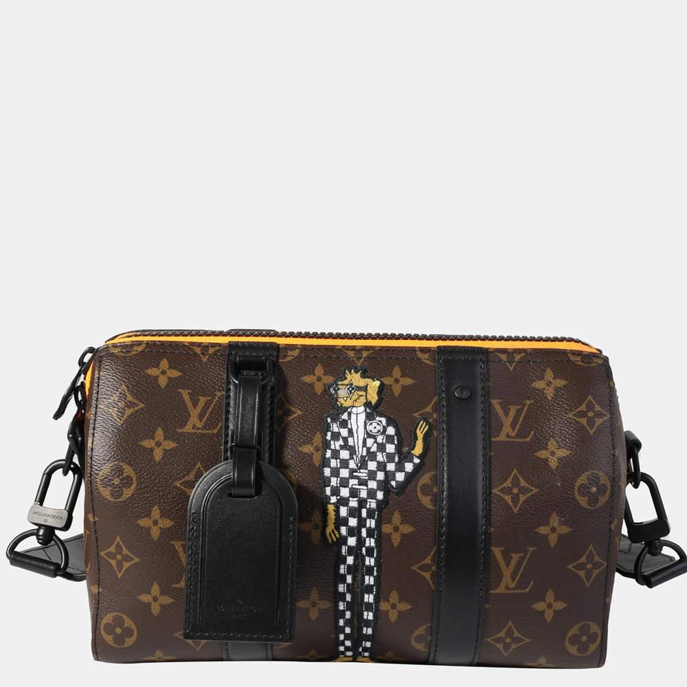 商品[二手商品] Louis Vuitton|Louis Vuitton Monogram Canvas Cowhide Leather Zoom With Friends City Keepall Bag,价格¥28982,第1张图片