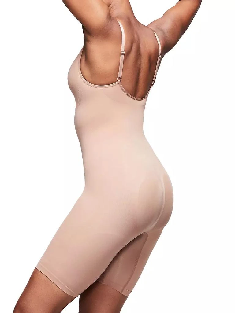 商品SKIMS|Seamless Sculpt Mid Thigh Bodysuit,价格¥551,第4张图片详细描述
