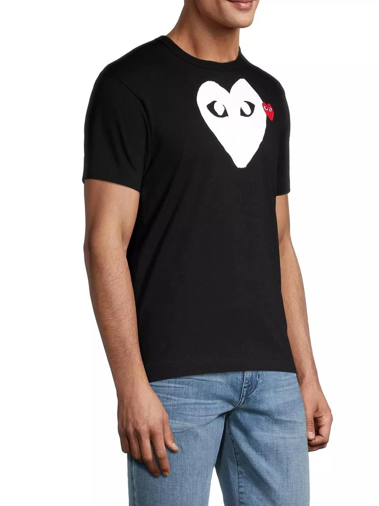 商品Comme des Garcons|Large Heart Cotton Tee,价格¥954,第4张图片详细描述