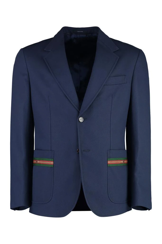 商品Gucci|Gucci Single Breasted Tailored Jacket,价格¥20008,第1张图片