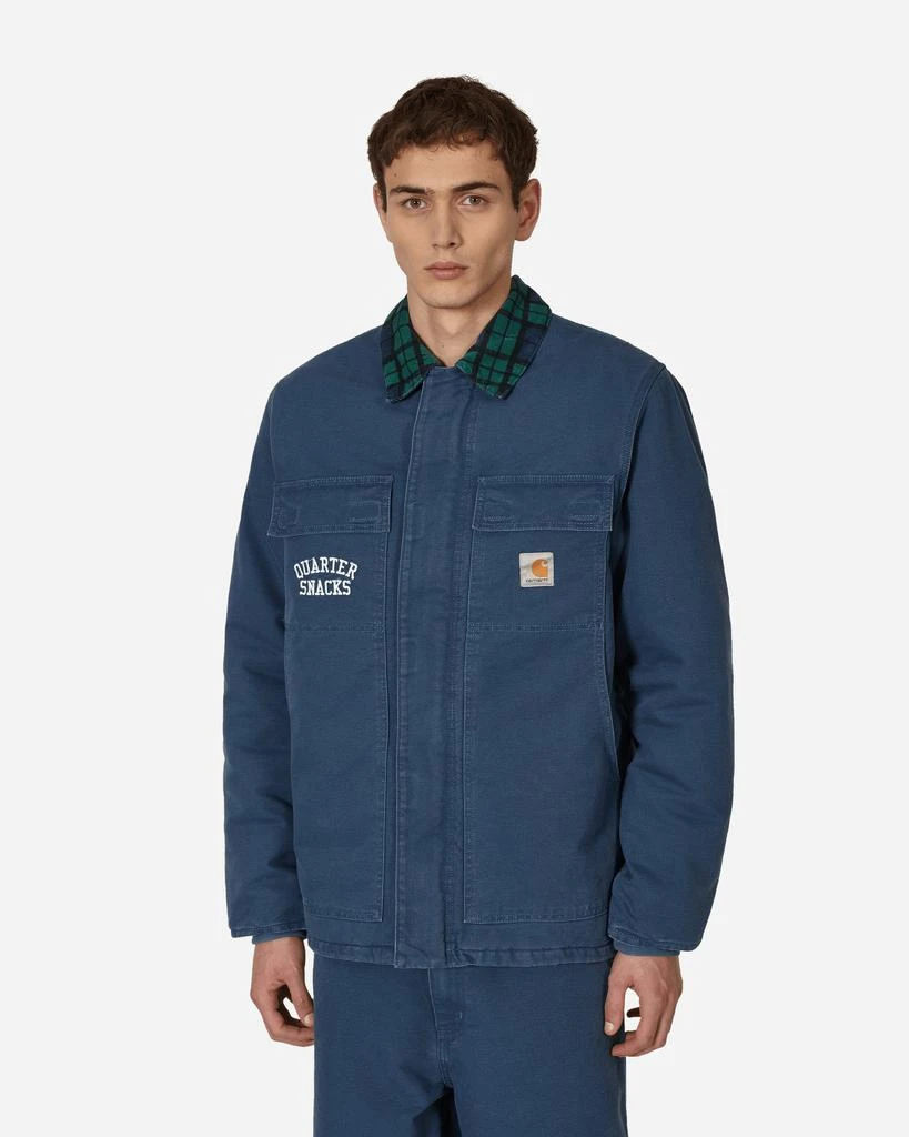 商品Carhartt WIP|Quartersnacks OG Arctic Coat Blue,价格¥2134,第1张图片