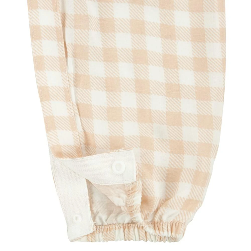 商品Levi's|Baby Girls Smocked Sleeveless Jumpsuit,价格¥106,第5张图片详细描述