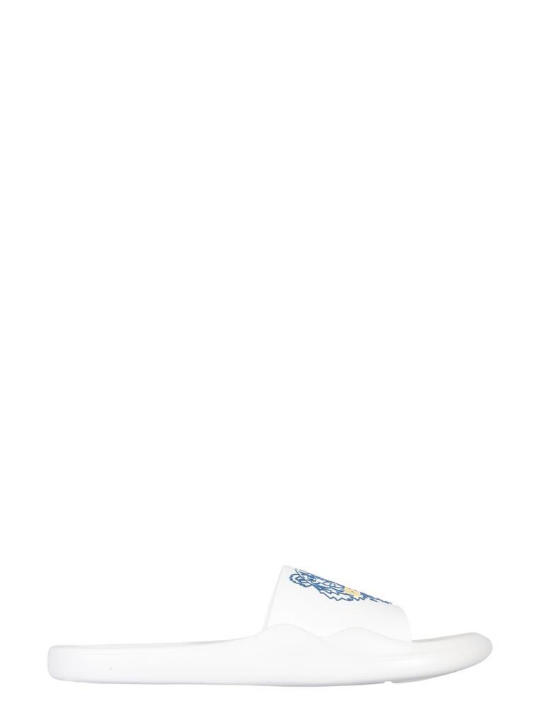 商品Kenzo|Kenzo Slide Sandal With Tiger,价格¥1117,第1张图片