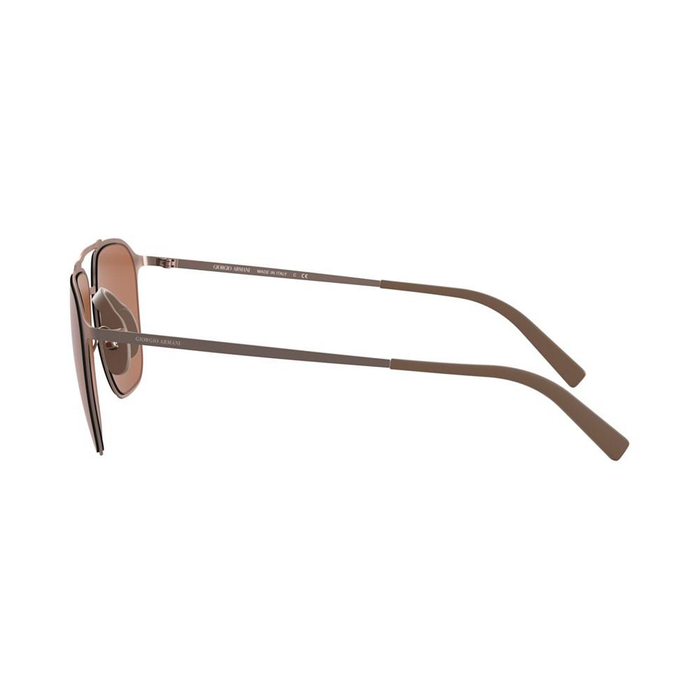 Men's Sunglasses, AR6110 58 BRZ MAT商品第3张图片规格展示