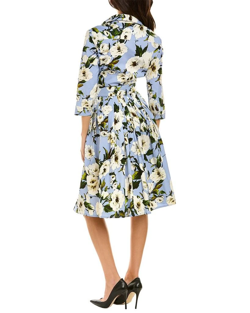 商品SAMANTHA SUNG|Samantha Sung Audrey 2 3/4-Sleeve Shirtdress,价格¥2981,第2张图片详细描述